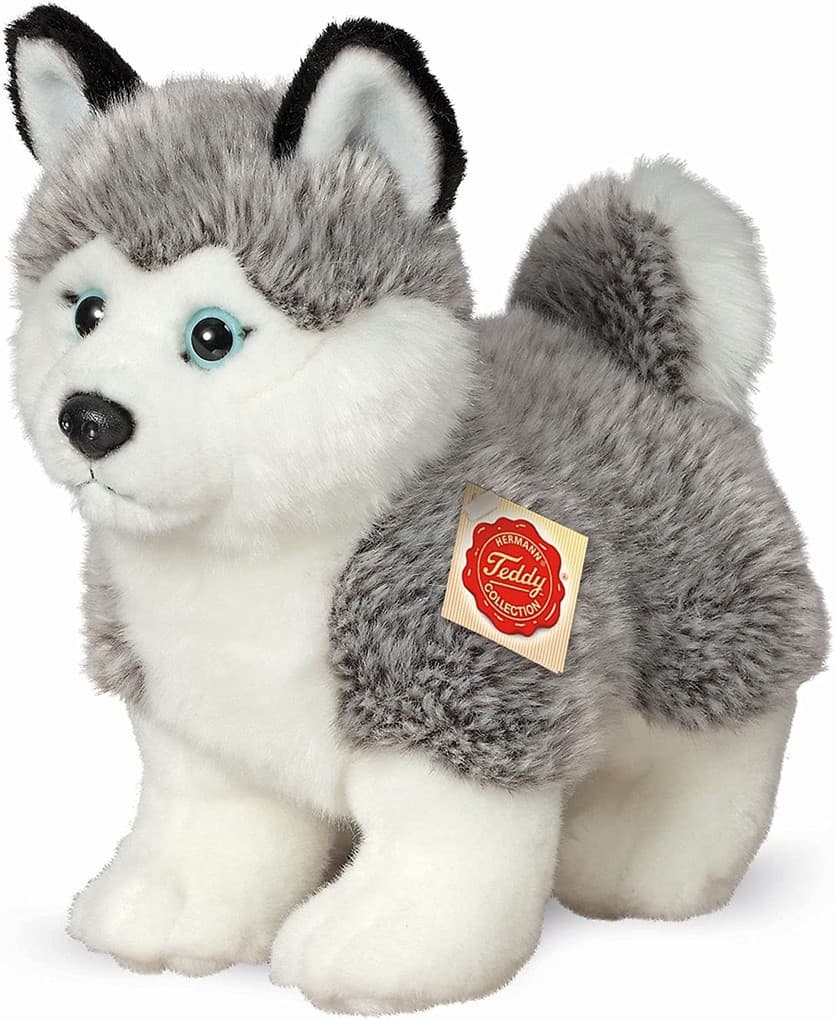 Teddy-Hermann - Husky stehend, 23 cm