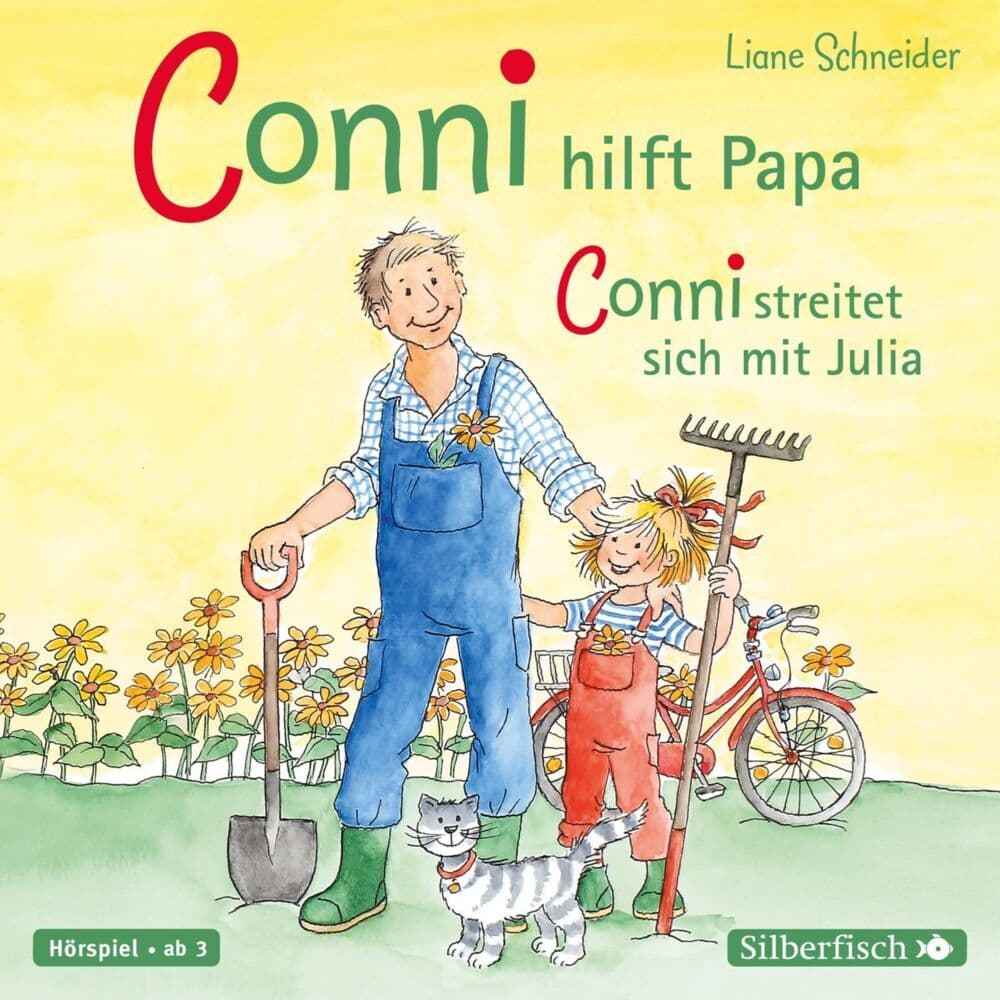Conni hilft Papa / Conni streitet sich mit Julia,1 Audio-CD