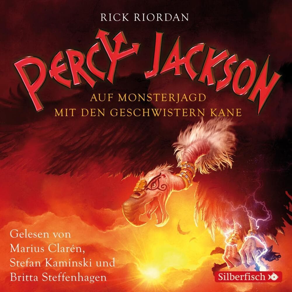 Percy Jackson - Auf Monsterjagd mit den Geschwistern Kane,3 Audio-CD