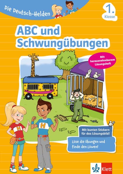Die Deutsch-Helden ABC und Schwungübungen 1. Klasse