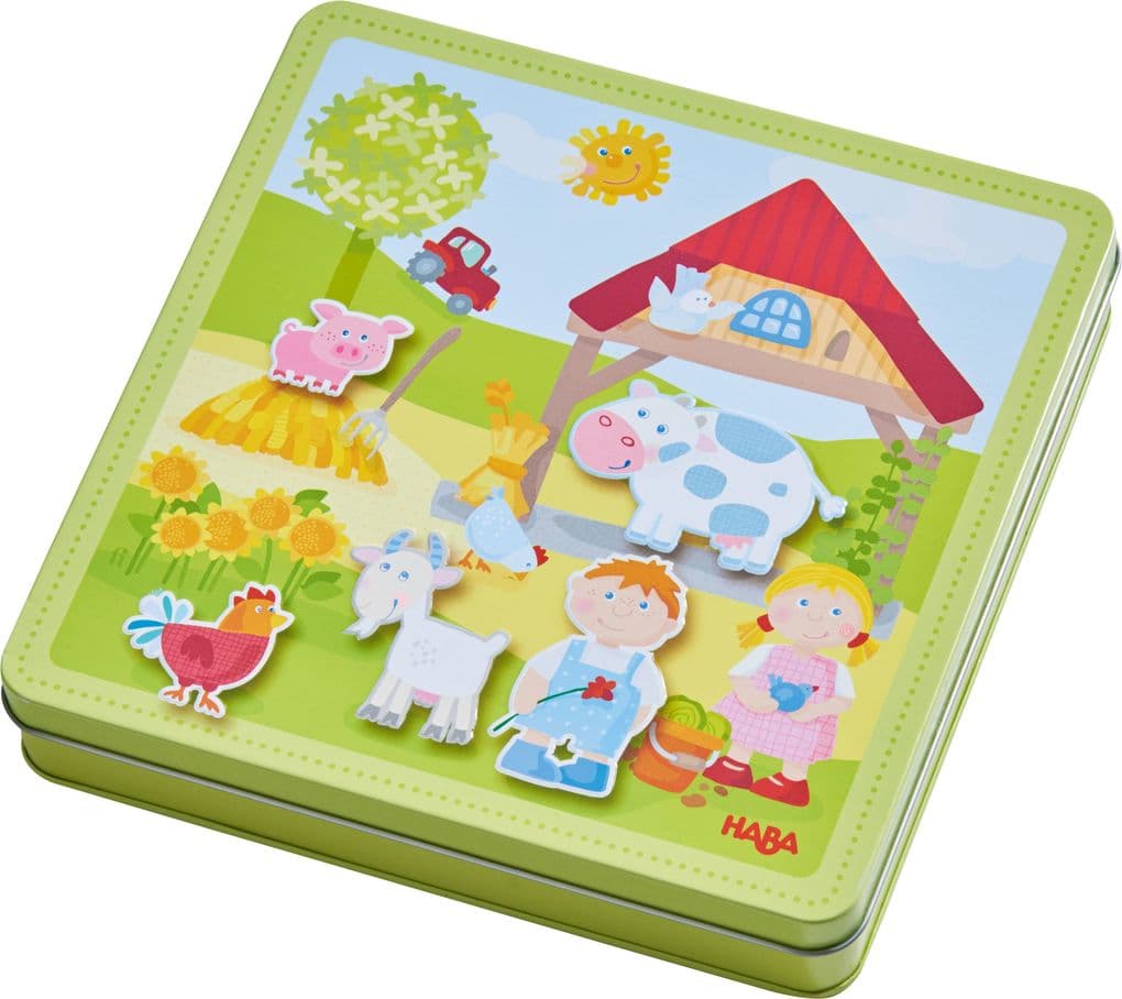 Magnetspiel-Box Peters und Paulines Bauernhof