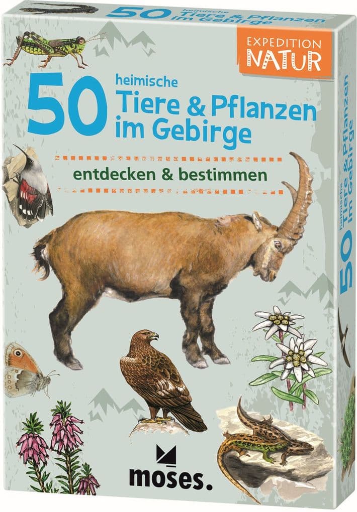 50 heimische Tiere & Pflanzen im Gebirge