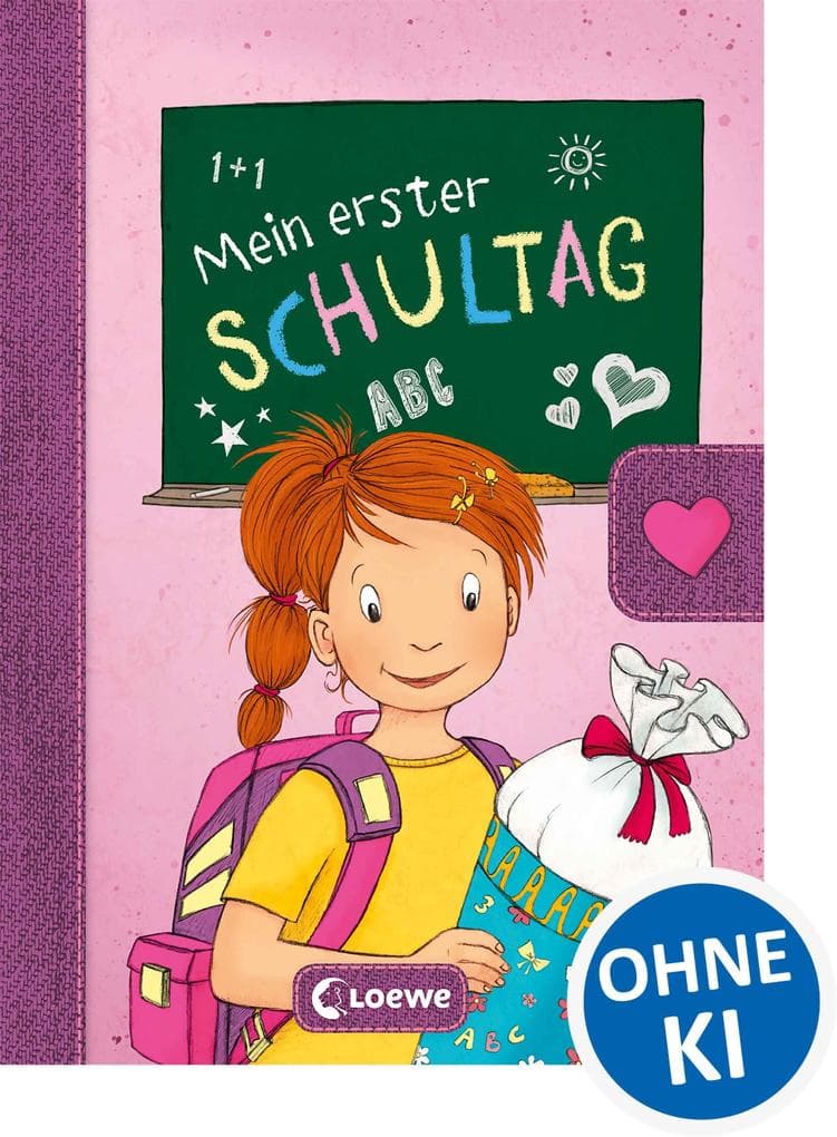 Mein erster Schultag (Mädchen)