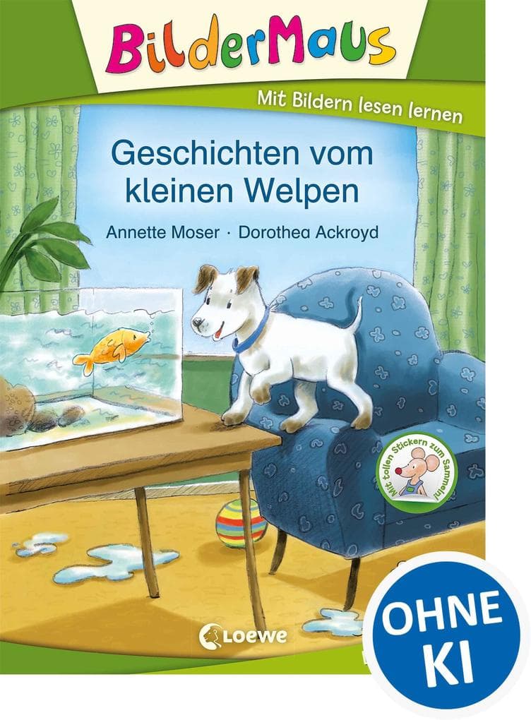 Bildermaus - Geschichten vom kleinen Welpen