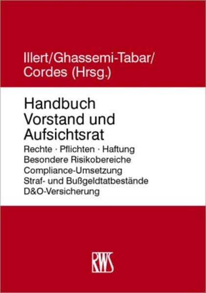 Handbuch Vorstand und Aufsichtsrat