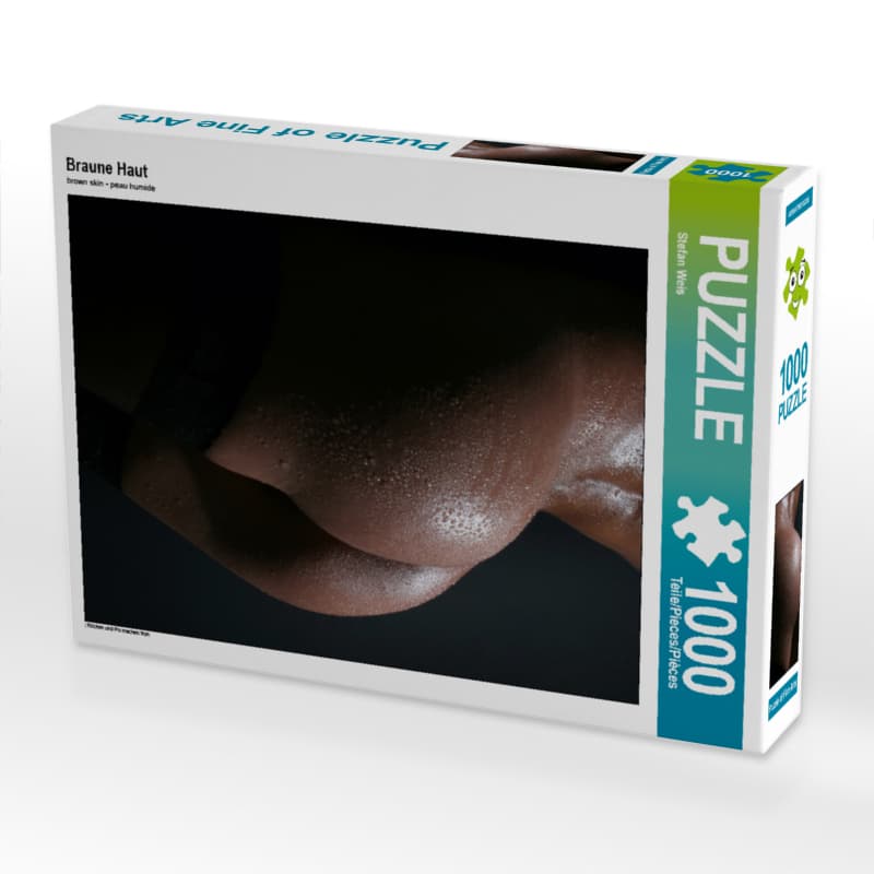 CALVENDO Puzzle Braune Haut 1000 Teile Puzzle hoch | 1000 Teile Lege-Größe 64x48cm Foto-Puzzle für g