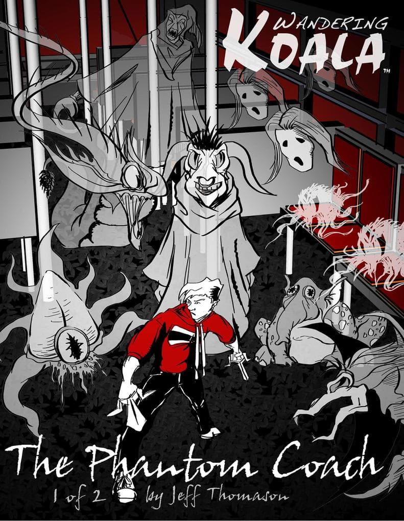 Wandering Koala Rides the Phantom Coach Comic 1 (Wandering Koala Comics, #1)