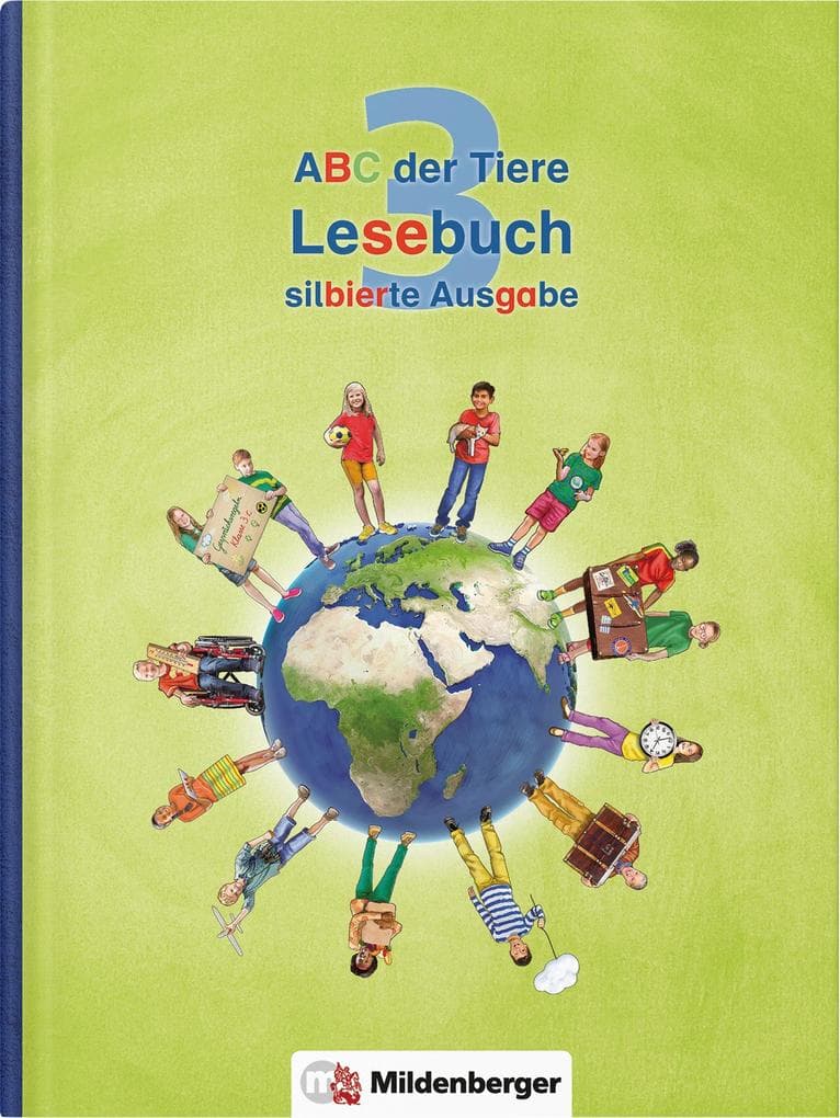 ABC der Tiere 3 - Lesebuch, silbierte Ausgabe. Neubearbeitung