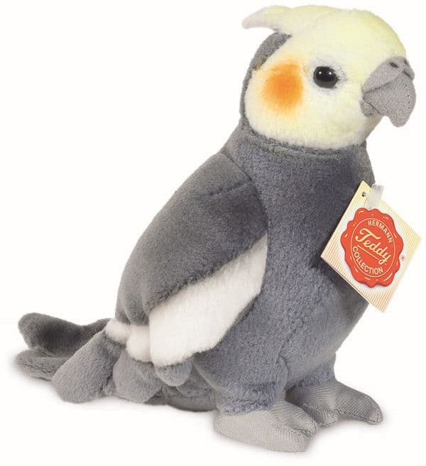 Teddy Hermann - Nymphensittich, 17 cm