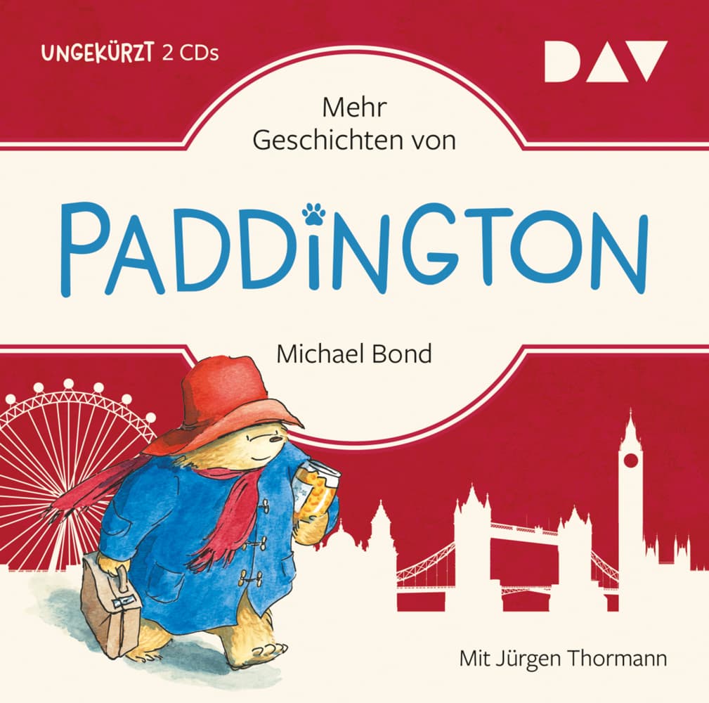 Mehr Geschichten von Paddington,2 Audio-CDs