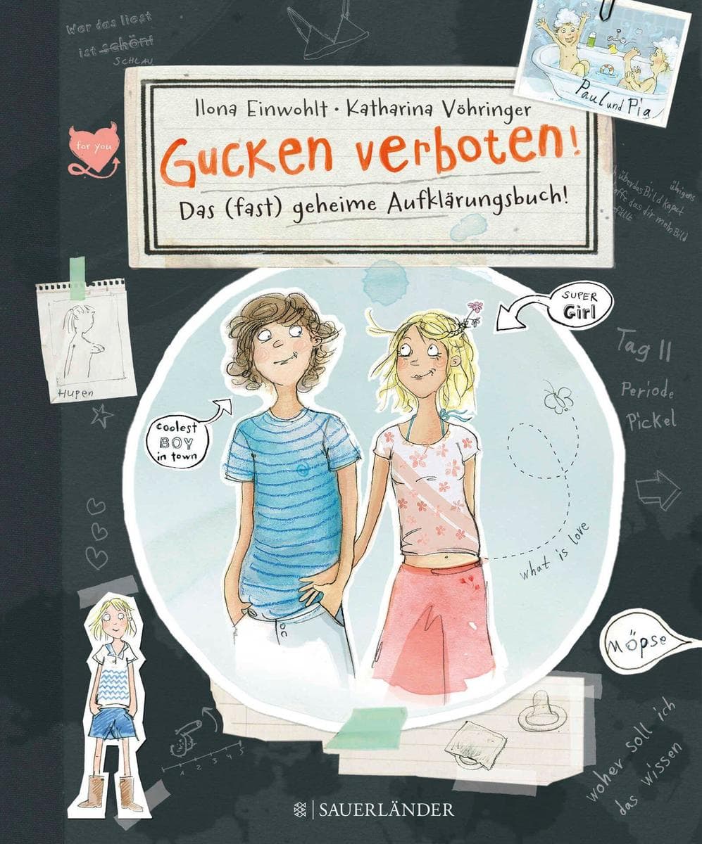 10.	  Ilona Einwohlt: Gucken verboten! Das (fast) geheime Aufklärungsbuch
