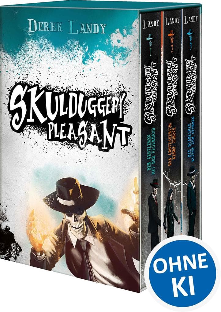 Skulduggery Pleasant, Bände 1-3