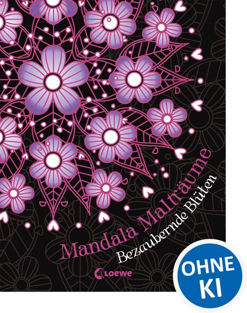 Mandala-Malträume: Bezaubernde Blüten