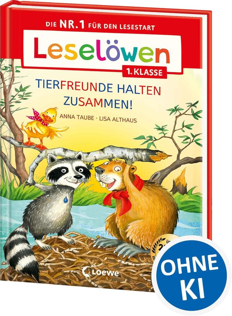 Leselöwen 1. Klasse - Tierfreunde halten zusammen!