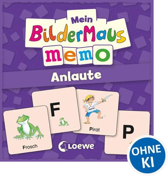 Mein Bildermaus-Memo - Anlaute (Kinderspiel)