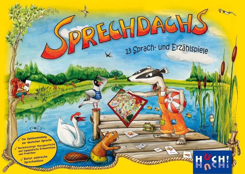 PONS Sprechdachs - 13 Sprach- und Erzählspiele