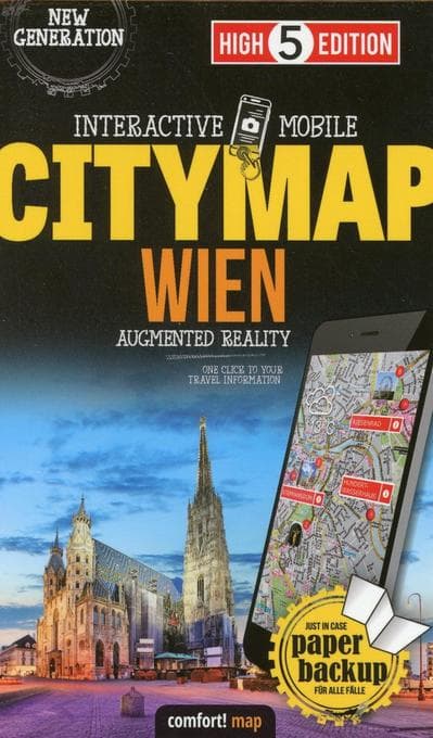 High 5 Edition Interactive Mobile Citymap Wien. Vienna