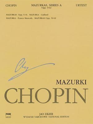 Mazurkas Chopin National Edition Volume 4a for Piano Solo Authentic Polish Dance Sheet Music Complete Works Op. 6 to 41 for Classical Pianists Pwm Piano Songbook from Composer's Lifetime