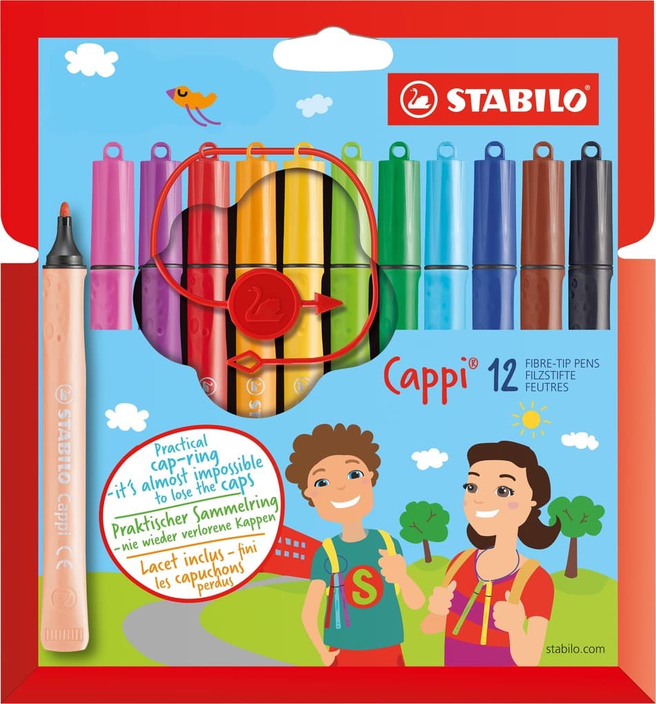 STABILO Filzstifte Cappi 12er Set