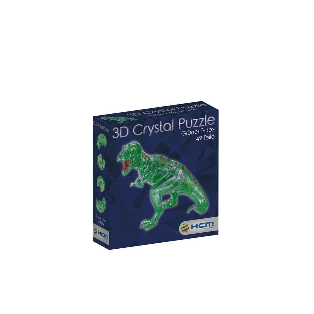 Crystal Puzzle - T-Rex Grün - 49 Teile