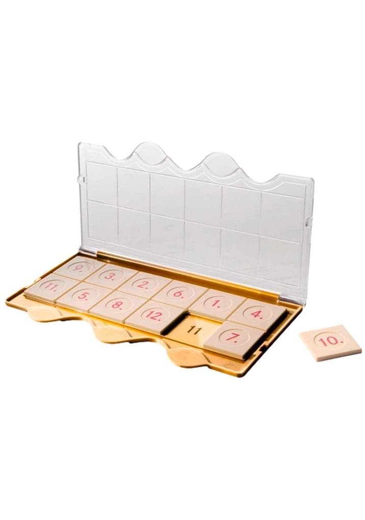 miniLÜK. Jubiläumskontrollgerät mit Klarsichtdeckel Gold