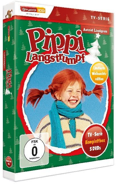 Pippi Langstrumpf TV-Serien Box,5 DVDs (Special Edition)