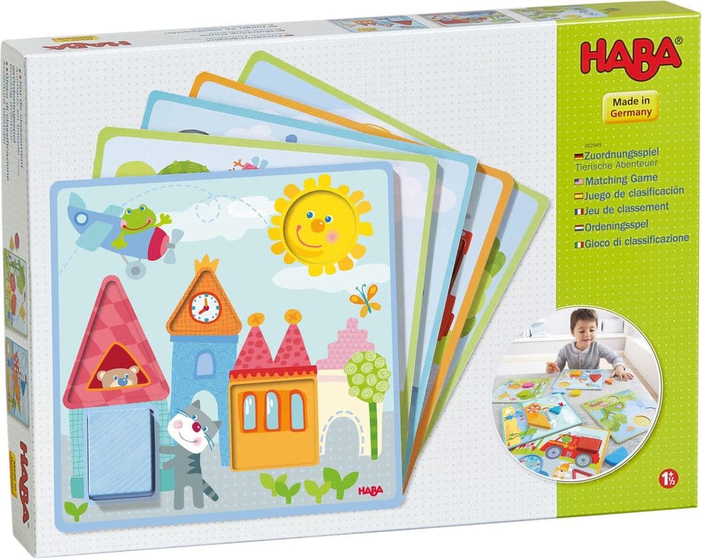HABA - Zuordnungsspiel Tierische Abenteuer