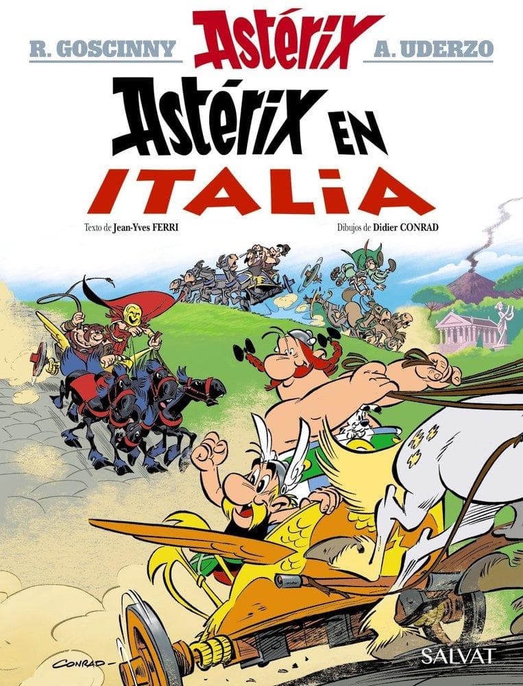 Asterix in Spanish : Asterix en Italia