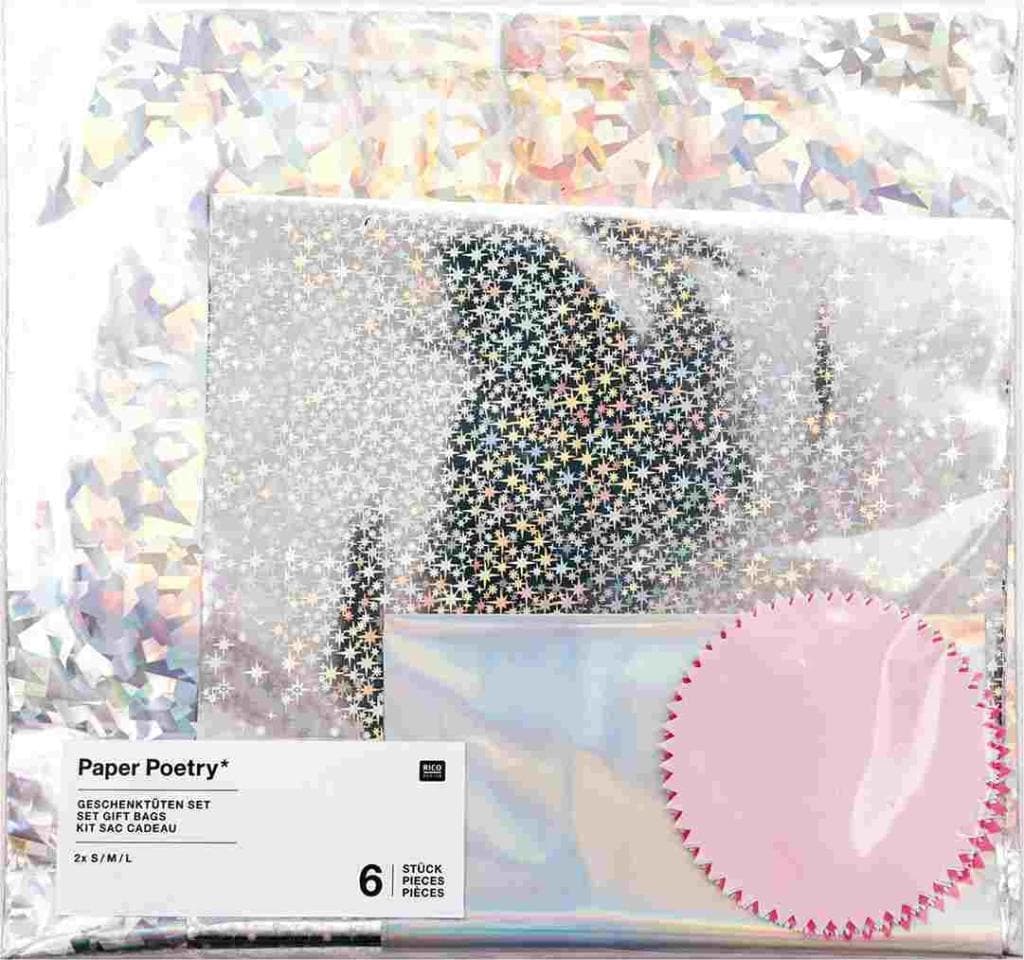 Geschenktüten Set, 6-teilig