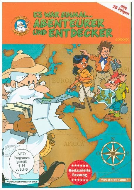 Es war einmal - Abenteurer und Entdecker,6 DVD