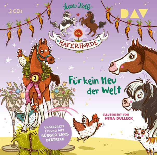 Die Haferhorde - Für kein Heu der Welt,2 Audio-CDs