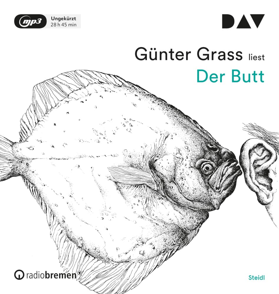 Der Butt,3 Audio-CD, 3 MP3