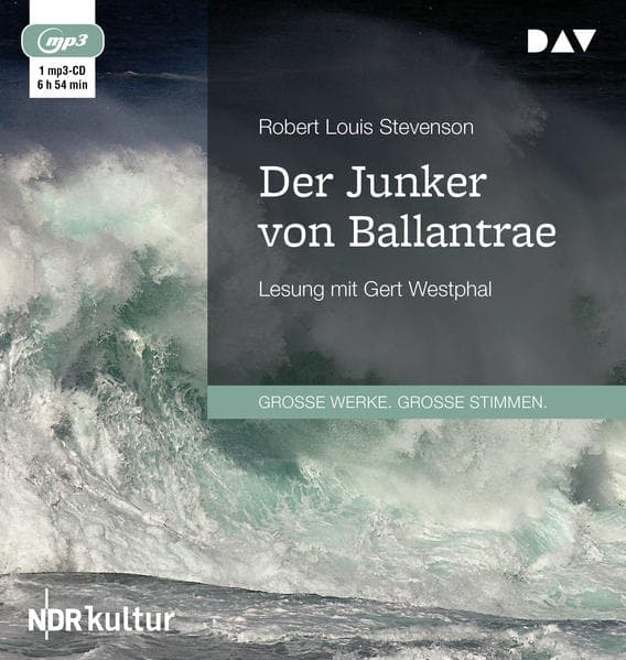 Der Junker von Ballantrae,1 Audio-CD, 1 MP3