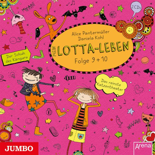 Mein Lotta-Leben - Das reinste Katzentheater / Der Schuh des Känguru,2 Audio-CDs