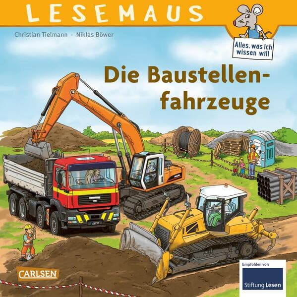 Die Baustellenfahrzeuge