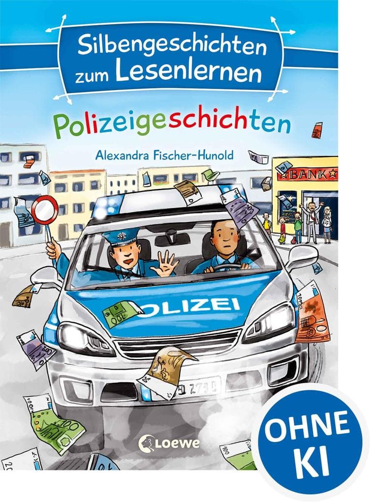 Silbengeschichten zum Lesenlernen - Polizeigeschichten