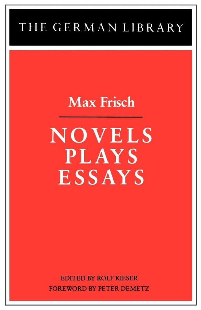 Novels Plays Essays
