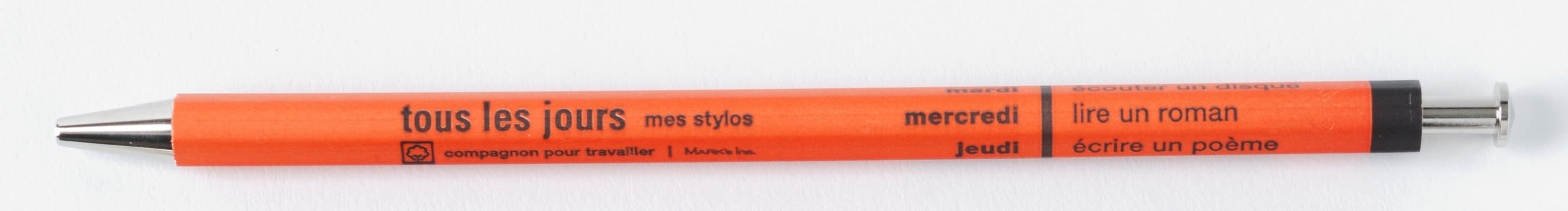 Ballpoint Pen Days, Orange