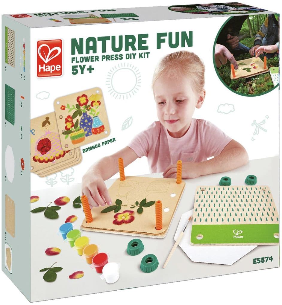 Kunst-Set Blumenpresse