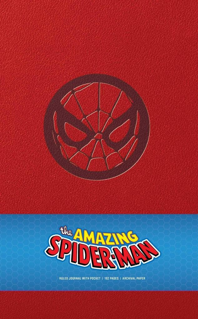 Marvel: Spider-Man Hardcover Ruled Journal