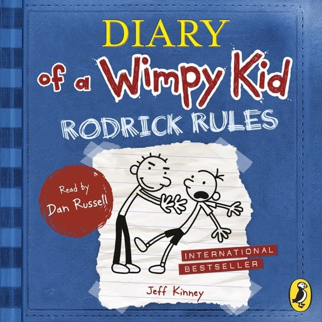 Diary of a Wimpy Kid: Rodrick Rules (Book 2),Audio-CD