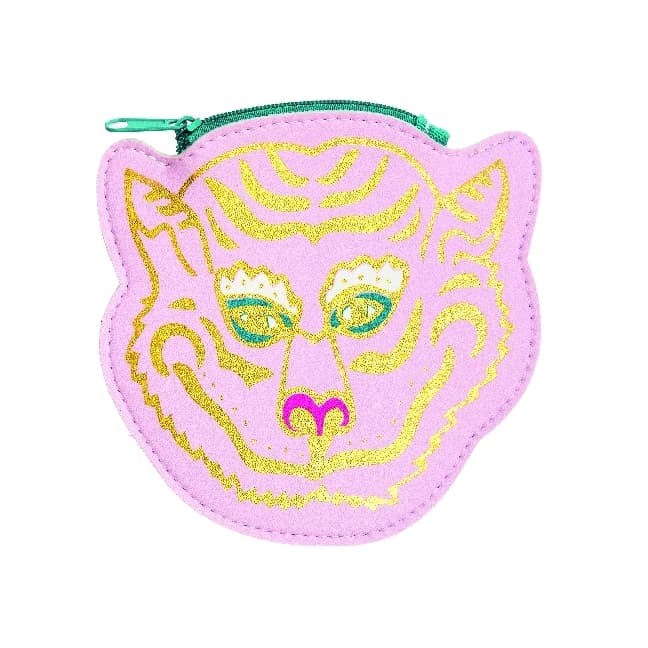 Geldbeutel, Tiger, Rosa