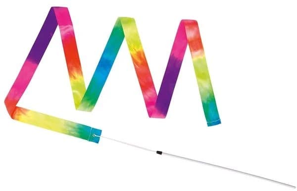 Toys pure 15527 - Regenbogen Gymnastikband, 1 Stück