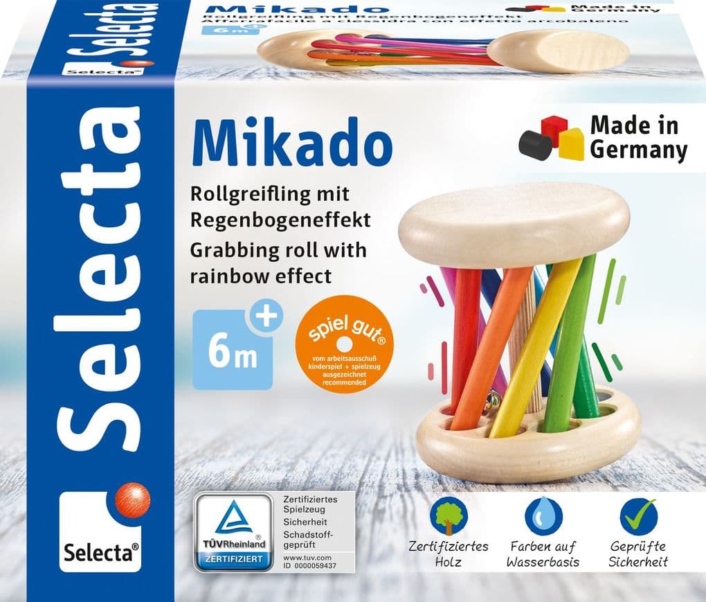 Schmidt Spiele - Selecta - Mikado, Greifling, 8,5 cm