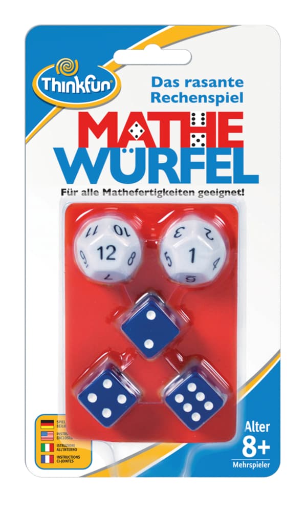 ThinkFun Mathe Würfel - Lernspiel ab 8 Jahre