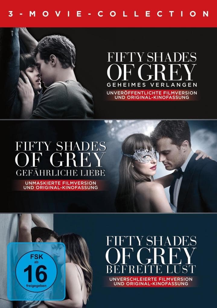Fifty Shades of Grey - 3 Movie - Collection