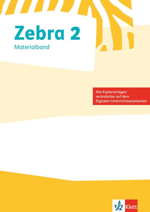 Zebra 2. Kopiervorlagen zur Ausleihvariante und zum Verbrauchsmaterial Klasse 2