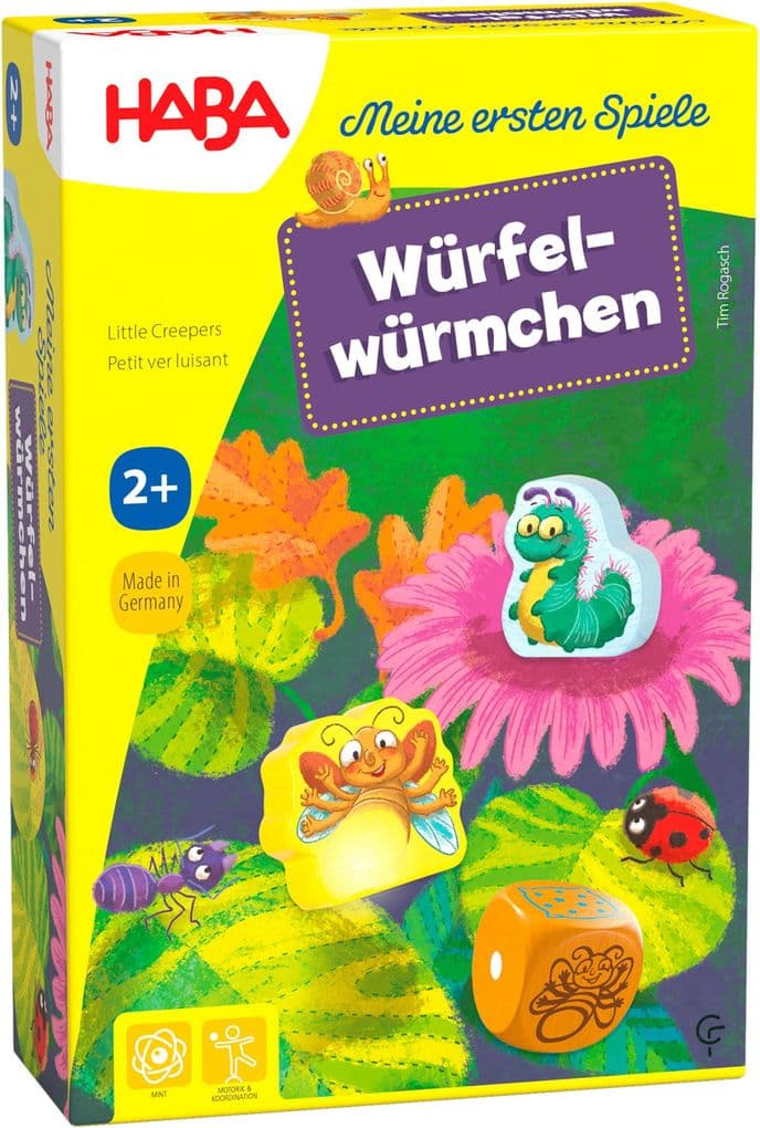Meine ersten Spiele - Würfelwürmchen