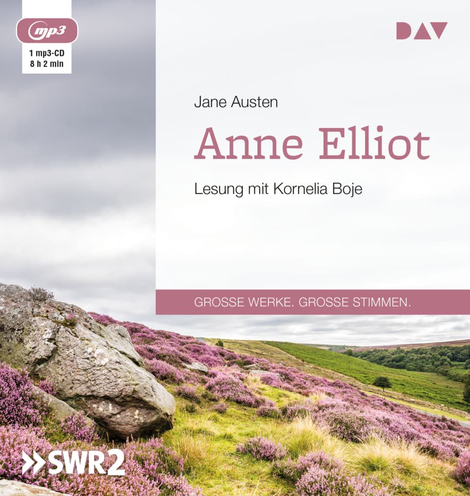 Anne Elliot oder Die Kunst der Überredung,1 Audio-CD, 1 MP3