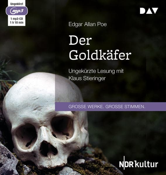 Der Goldkäfer, 1 Audio-CD, 1 MP3,1 Audio-CD